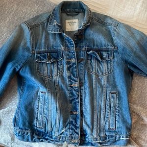Abercrombie and Fitch denim jacket medium